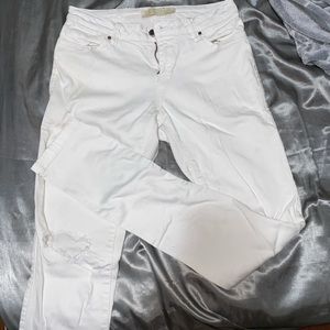 White jeans